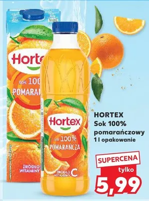 Sok 100% pomarańczowy 1l opakowanie promocja w Kaufland