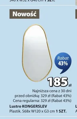 Lustro Kongerslev promocja w Jysk