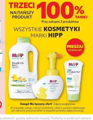 Kosmetyki HiPP Babysanft promocja w Kaufland