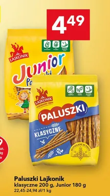 Paluszki Lajkonik promocja w LEWIATAN