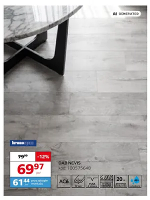 Panele podłogowe Kronostep Dąb Nevis promocja w Komfort