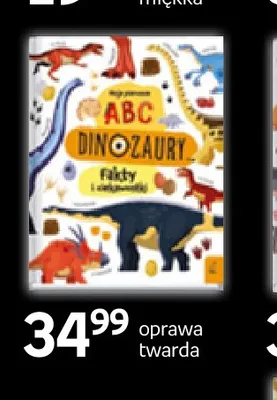 Książka ABC dinozaury Fakty i ciekawostki oprawa twarda promocja w Empik