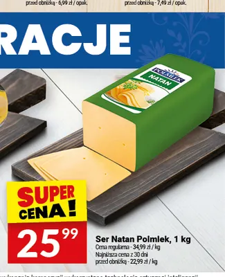 Ser Natan Polmlek promocja w Twój Market