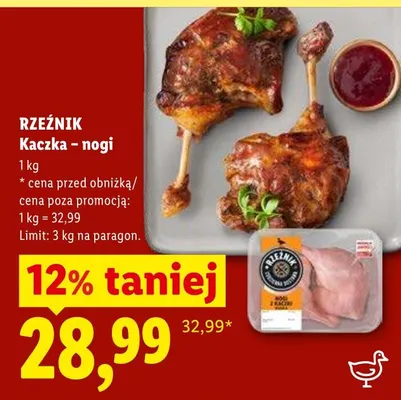Kaczka - nogi promocja w Lidl