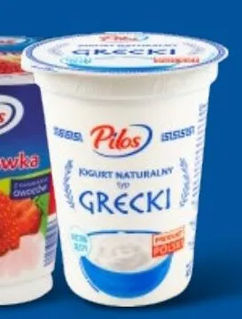 Jogurt naturalny typ grecki Pilos promocja w Lidl