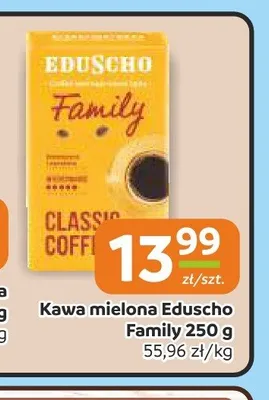 Kawa mielona Eduscho Family promocja w Społem Częstochowa