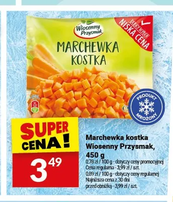 Marchewka kostka Wiosenny Przysmak promocja w Twój Market