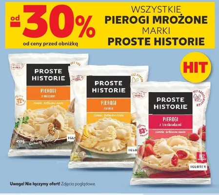Pierogi ruskie Proste Historie promocja w Kaufland
