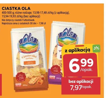 Ciastka OLA promocja w Stokrotka