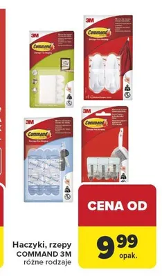 Haczyki COMMAND 3m promocja w Carrefour