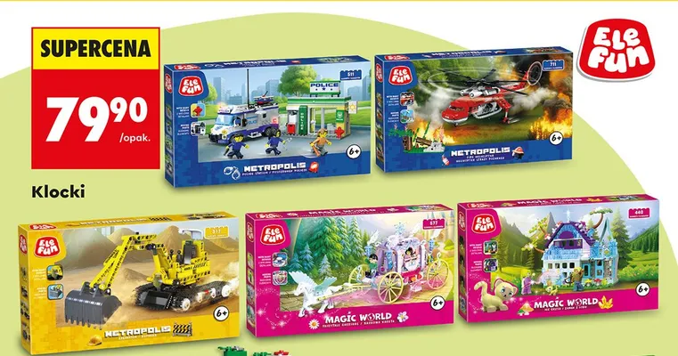 Klocki promocja w Biedronka