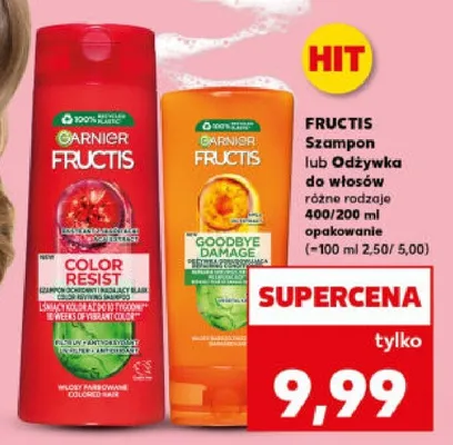 Szampon lub Odżywka do włosów różne rodzaje promocja w Kaufland
