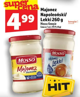 Majonez Napoleoński/Lekki promocja w TOPAZ