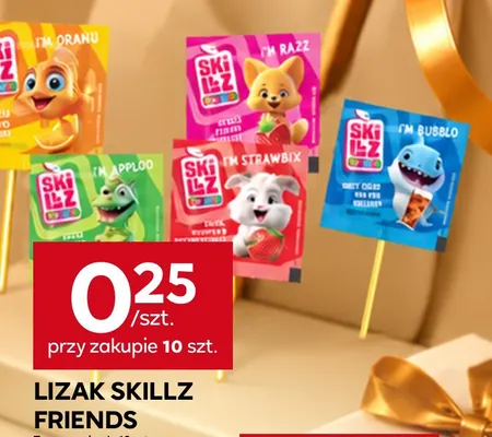 Lizak Skillz Friends promocja w Stokrotka