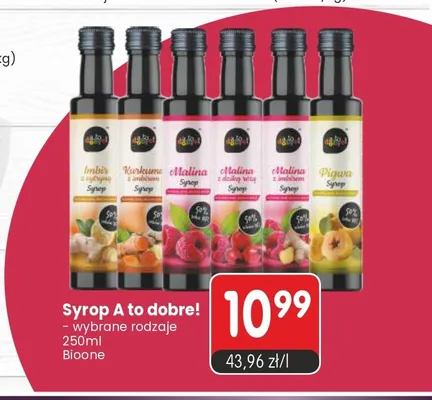 Syrop A to dobre! Malina z imbirem promocja w Market Point