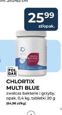 Chlor do basenu Chlortix Multi Blue promocja w PSB Mrówka