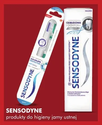 Produkty do higieny jamy ustnej Sensodyne promocja w Super-Pharm
