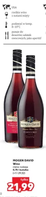 Wino Mogen David Concord promocja w Kaufland