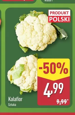 Kalafior polski promocja w Aldi