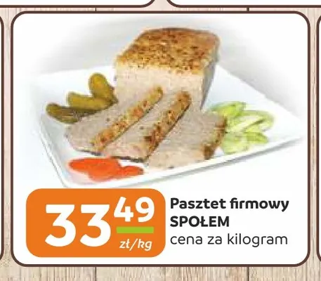 Pasztet firmowy Społem promocja w Społem Częstochowa