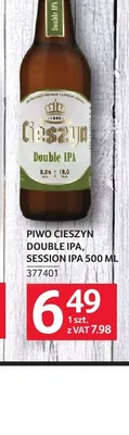 Piwo Cieszyn promocja w Selgros