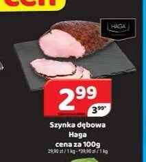 Szynka dębowa Haga promocja w Delfin