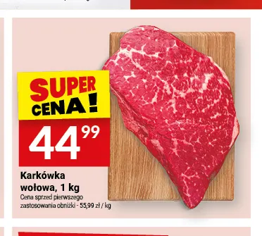 Karkówka wołowa promocja w Twój Market