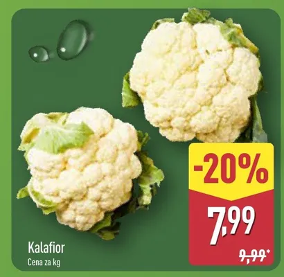 Kalafior promocja w Aldi