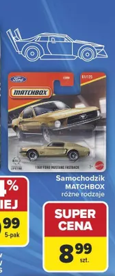 Samochodzik Matchbox promocja w Carrefour
