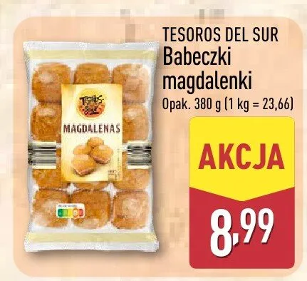 Babeczki magdalenki Tesoros Del Sur promocja w Aldi