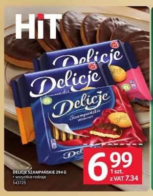 Biszkopty Delicje Szampańskie promocja w Selgros