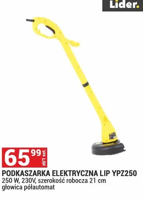 Podkaszarka elektryczna LIP YPZ250 promocja w Merkury Market