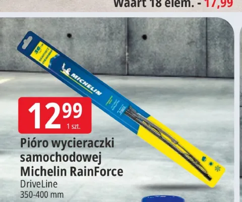 Pióro wycieraczki samochodowej Michelin RainForce 500-650 mm promocja w Leclerc