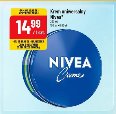 Krem uniwersalny Nivea promocja w POLOmarket
