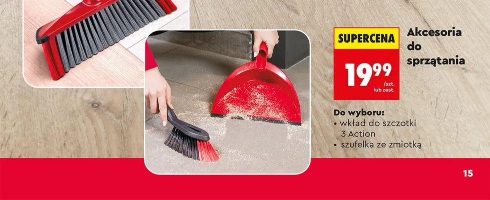 Akcesoria do sprzątania promocja w Biedronka