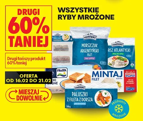 Płatki z fileta z dorsza promocja w Biedronka