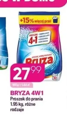 Proszek do prania Bryza 4w1 promocja w Drogerie Koliber