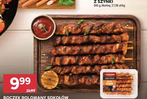 Boczek rolowany Sokołów promocja w Stokrotka