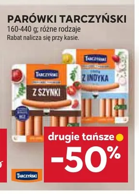 Parówki Tarczyński promocja w Stokrotka
