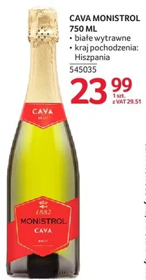 Cava białe wytrawne promocja w Selgros