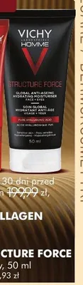 Krem przeciwzmarszczkowy structure force Vichy Homme promocja w Super-Pharm