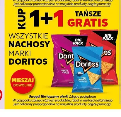 Nachosy Doritos Hot Corn promocja w Kaufland