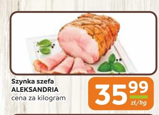 Szynka szefa Aleksandria promocja w Społem Częstochowa