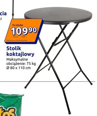 Stolik koktajlowy promocja w Action