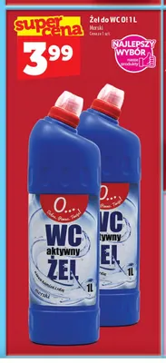 Żel do WC O! morski promocja w TOPAZ