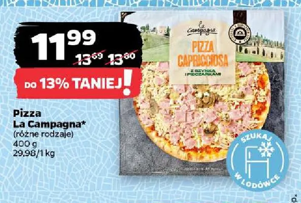 Pizza La Campagna promocja w Netto