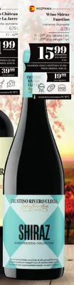 Wino czerwone Shiraz Faustino wytrawne promocja w POLOmarket