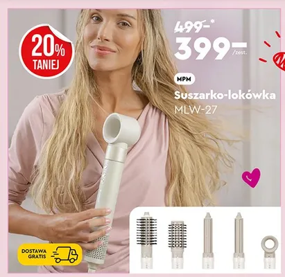 Suszarko-lokówka MLW-27 promocja w Biedronka Home