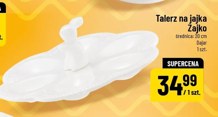 Talerz na jajka Zajko promocja w POLOmarket