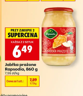 Jabłka prażone Rapsodia promocja w Biedronka